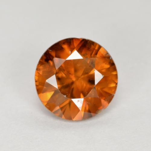 1.1ct Diamond-Cut Orange Zircon Gem for sale 1.1ct Diamond-Cut Orange Zircon Gem (ID: 481880)