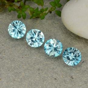2.2ct Diamond-Cut Blue Zircon for sale thumb image of 2.2ct Diamond-Cut Blue Zircon (ID: 482382)
