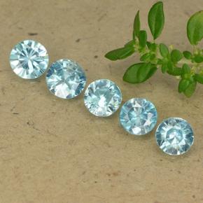 2.5ct Diamond-Cut Blue Zircon for sale thumb image of 2.5ct Diamond-Cut Blue Zircon (ID: 489793)