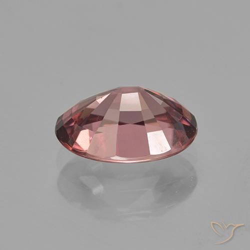 Zircon Gemstone in 9.4 x 6.7 mm Size for Sale, Zircon Stone in Medium Red Color