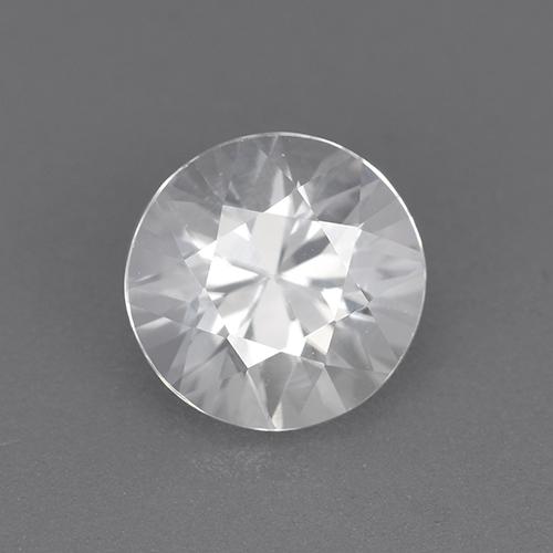 Blanco Circón Gema - 1.8ct Corte Diamante (ID: 521362)