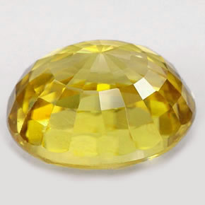 Zircon Gemstone in 8 x 6 mm (calibrated) Size for Sale, Zircon Stone in Golden Color