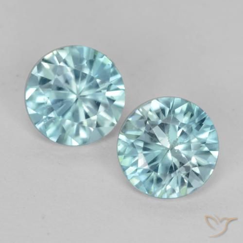 Blue Zircon for Sale - Large Online Selection | GemSelect