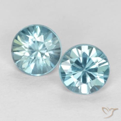 Blue Zircon for Sale - Large Online Selection | GemSelect