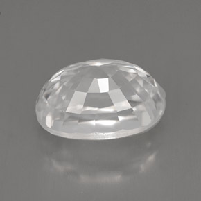Zircon Gemstone in 11.7 x 8.5 mm Size for Sale, Zircon Stone in White Color