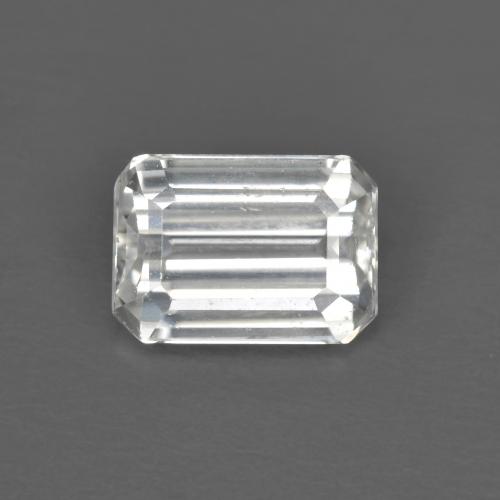Белый Циркон Камень - 1.4ct Восьмиугольная ступенчатая огранка (ID: 607788)