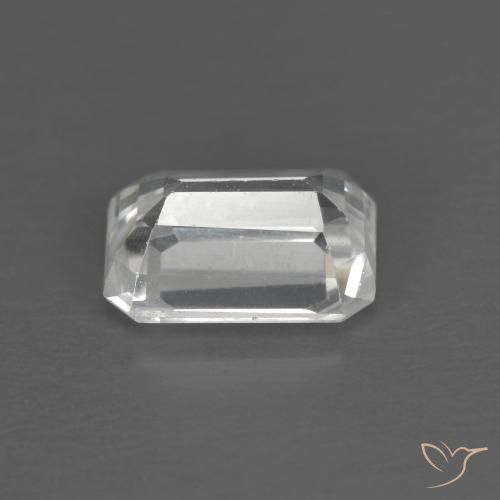 Zircon Gemstone in 7 x 5 mm (calibrated) Size for Sale, Zircon Stone in White Color
