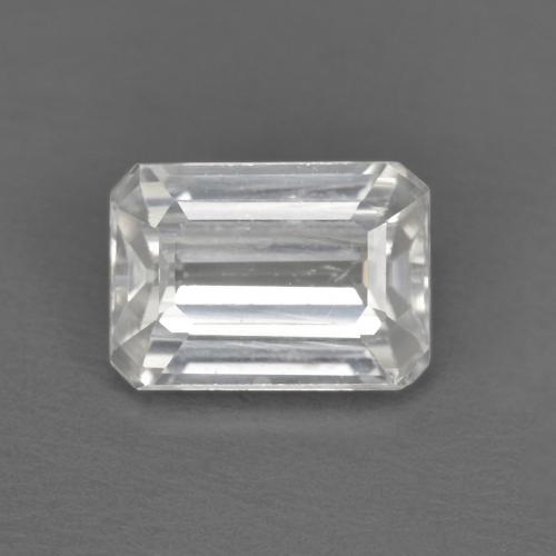 Белый Циркон Камень - 1.5ct Восьмиугольная ступенчатая огранка (ID: 608172)