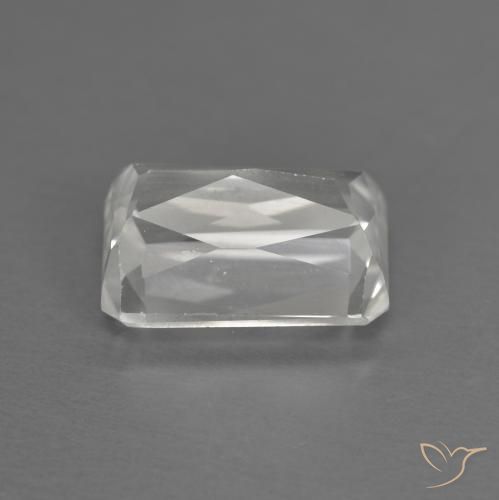 Zircon Gemstone in 7 x 5 mm (calibrated) Size for Sale, Zircon Stone in White Color