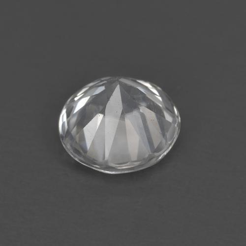 Zircon Gemstone in 5 mm (calibrated) Size for Sale, Zircon Stone in White Color