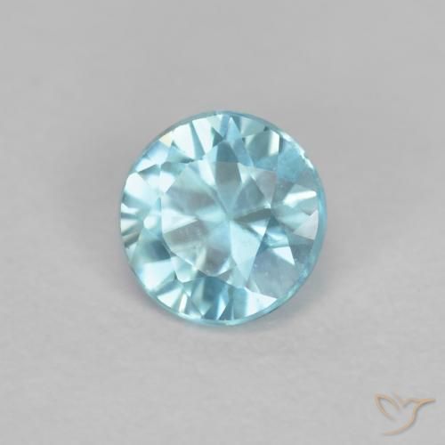 7.12 quilates AAA Natural Azul Circón Diamantes Corte 11X9MM Vvs sueltos piedras preciosas Octagon