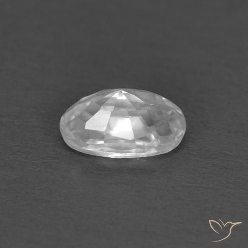 Zircon Gemstone in 5 x 3 mm (calibrated) Size for Sale, Zircon Stone in White Color