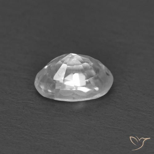 Zircon Gemstone in 5 x 3 mm (calibrated) Size for Sale, Zircon Stone in White Color