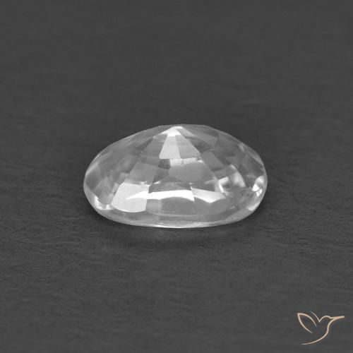 Zircon Gemstone in 5.1 x 3.3 mm Size for Sale, Zircon Stone in White Color
