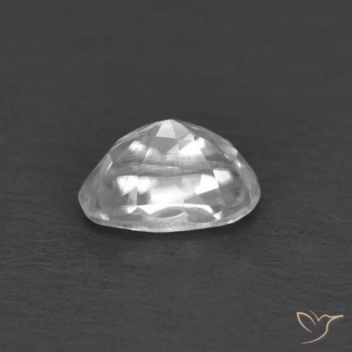Zircon Gemstone in 5 x 3 mm (calibrated) Size for Sale, Zircon Stone in White Color