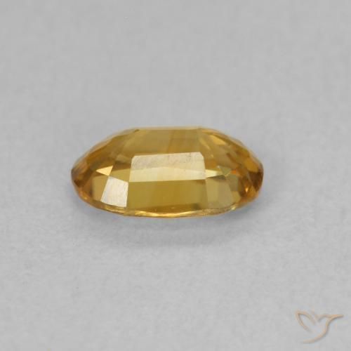 Zircon Gemstone in 6 x 4 mm (calibrated) Size for Sale, Zircon Stone in Golden-Brown Color