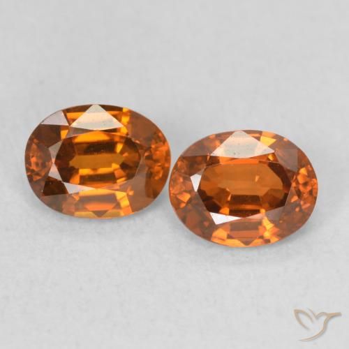 1.07ctw Natural Yellowish Orange Zircon, Oval, VS