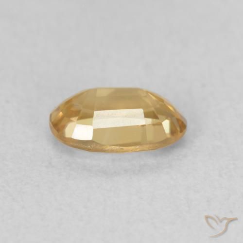 Zircon Gemstone in 6 x 4 mm (calibrated) Size for Sale, Zircon Stone in Gold Color