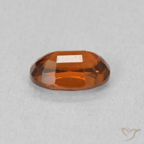 Zircon Gemstone in 6 x 4 mm (calibrated) Size for Sale, Zircon Stone in Reddish Orange Color
