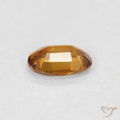 Zircon Gemstone in 6 x 4 mm (calibrated) Size for Sale, Zircon Stone in Medium Orange Color