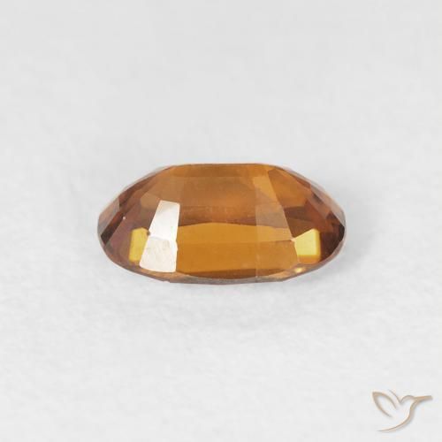 Zircon Gemstone in 6 x 4 mm (calibrated) Size for Sale, Zircon Stone in Earth Orange Color