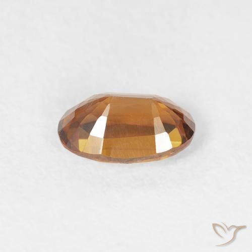 Zircon Gemstone in 6 x 4 mm (calibrated) Size for Sale, Zircon Stone in Orange Brown Color