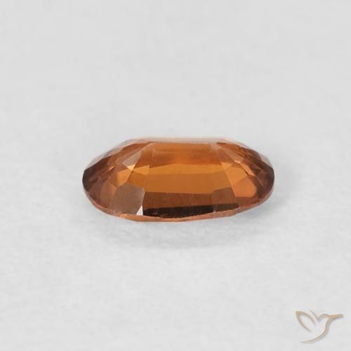 Zircon Gemstone in 6 x 4 mm (calibrated) Size for Sale, Zircon Stone in Medium Orange Color