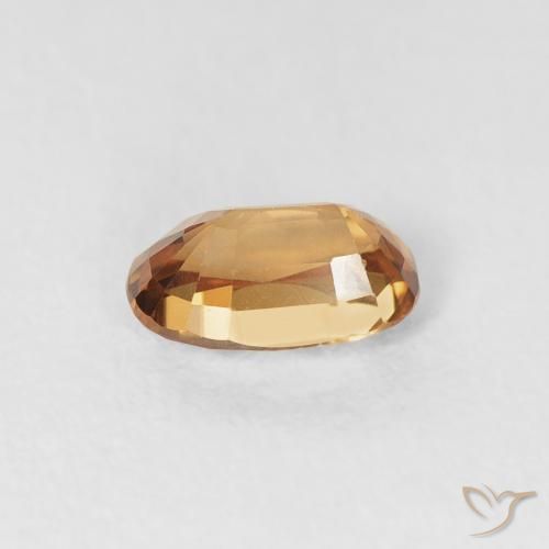 Zircon Gemstone in 6 x 4 mm (calibrated) Size for Sale, Zircon Stone in Rust Orange Color