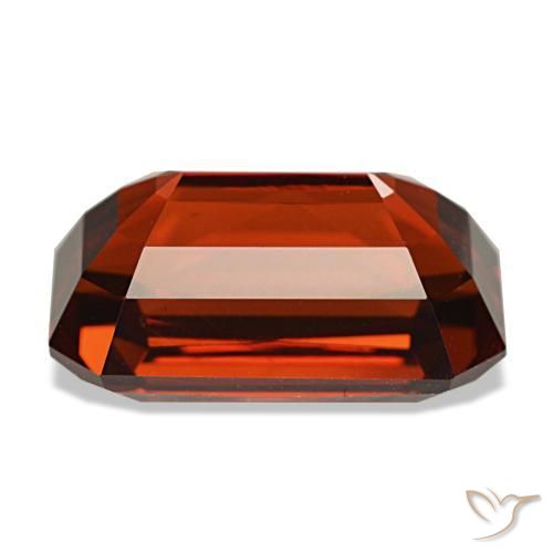Zircon Gemstone in 12.5 x 7.8 mm Size for Sale, Zircon Stone in Deep Blood Red Color