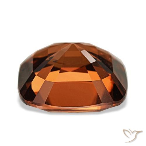 Zircon Gemstone in 9.5 x 9.1 mm Size for Sale, Zircon Stone in Rose Red Color