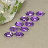 thumb image of 0.2ct Marquise Facet Vivid Violet Amethyst (ID: 493571)
