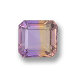 thumb image of 3.5ct Octogone taillé en degrés Bicolore Amétrine (ID: 459760)