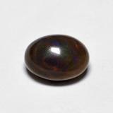 thumb image of 0.9ct Ovale Cabochon Multicolore Opale Chocolat (ID: 646582)