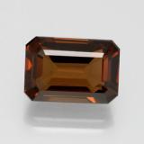 thumb image of 7.6ct Octagon Facet Greenish Brown Enstatite (ID: 384211)