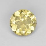 thumb image of 1.8ct Round Facet Light Gold Golden Beryl (ID: 603009)