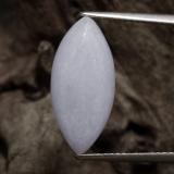 thumb image of 4.9ct Marquise Cabochon Gray Jadeite (ID: 387217)