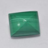 thumb image of 5.4ct Baguette Sugarloaf Cabochon Multicolor Green Malachite (ID: 528255)