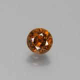 thumb image of 1ct Round Facet Gingerbread Brown Mali Garnet (ID: 382248)