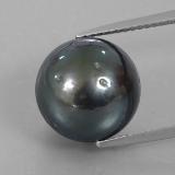 thumb image of 13.1ct Spherical Dark Gray Pearl (ID: 338288)