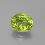 thumb image of 5ct Oval Facet Lively Green Peridot (ID: 379047)