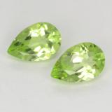 thumb image of 0.4ct Pear Facet Light Lively Green Peridot (ID: 540030)