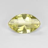 thumb image of 2.5ct Marquise Concave Cut Light Pineapple Yellow Quartz (ID: 624977)