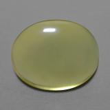 thumb image of 18ct Oval Cabochon Greenish Yellow Quartz (ID: 652217)