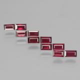 thumb image of 0.3ct Baguette Facet Bright Red Ruby (ID: 379748)