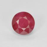 thumb image of 1ct Round Facet Medium Red Ruby (ID: 496622)