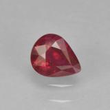 thumb image of 0.4ct Pear Facet Deep Crimson Ruby (ID: 502019)