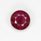 thumb image of 0.4ct Round Facet Dark Red Ruby (ID: 591858)