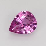 thumb image of 0.6ct Pear Facet Deep Pinkish Purple Sapphire (ID: 523020)