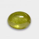 thumb image of 3.5ct Oval Cabochon Pineapple Yellow Sphene (ID: 577884)