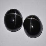 thumb image of 4.2ct Oval Cabochon Black Star Diopside (ID: 514284)